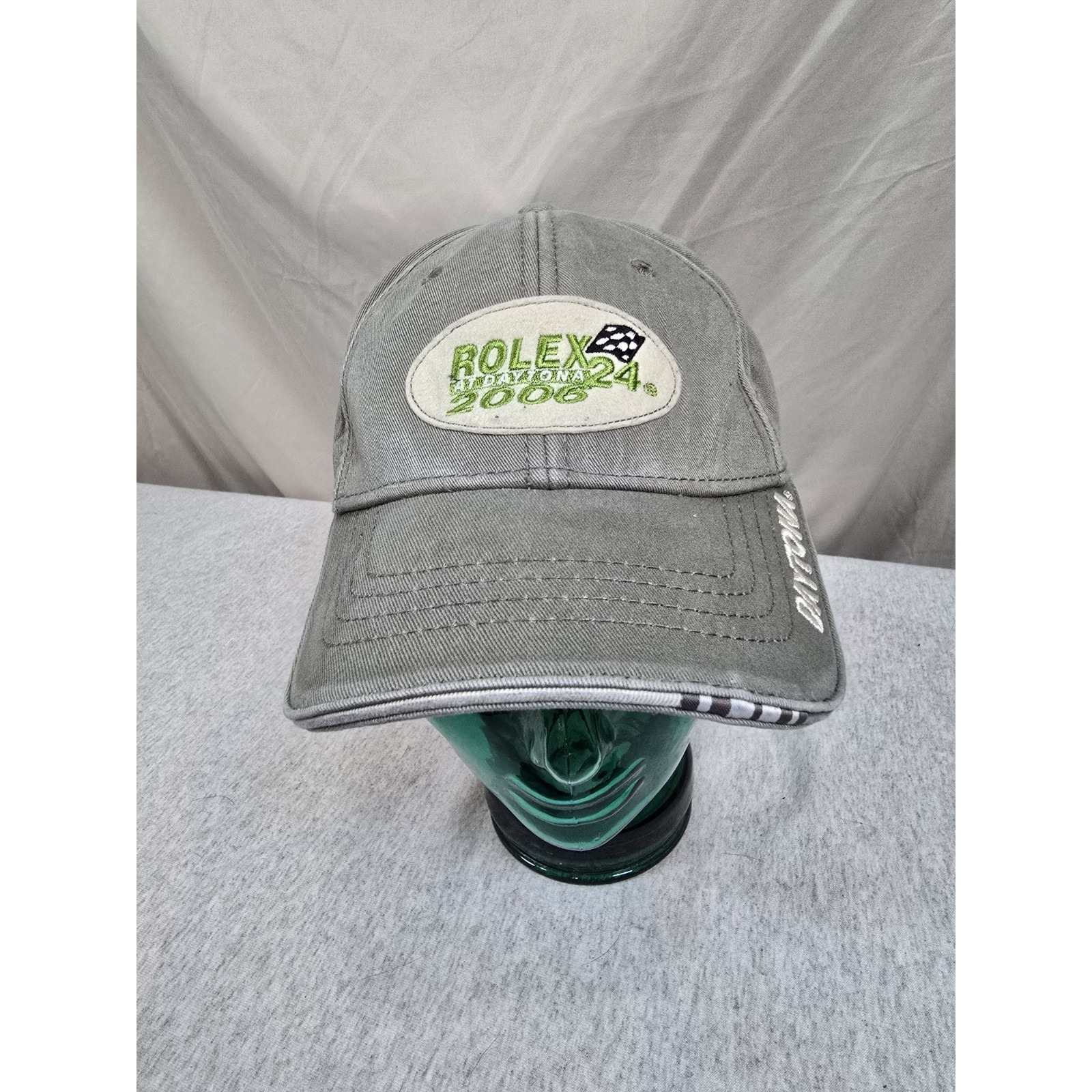 Rolex 24 At Daytona 2006 Hat Embroidered Racing Cap Checkered Flag